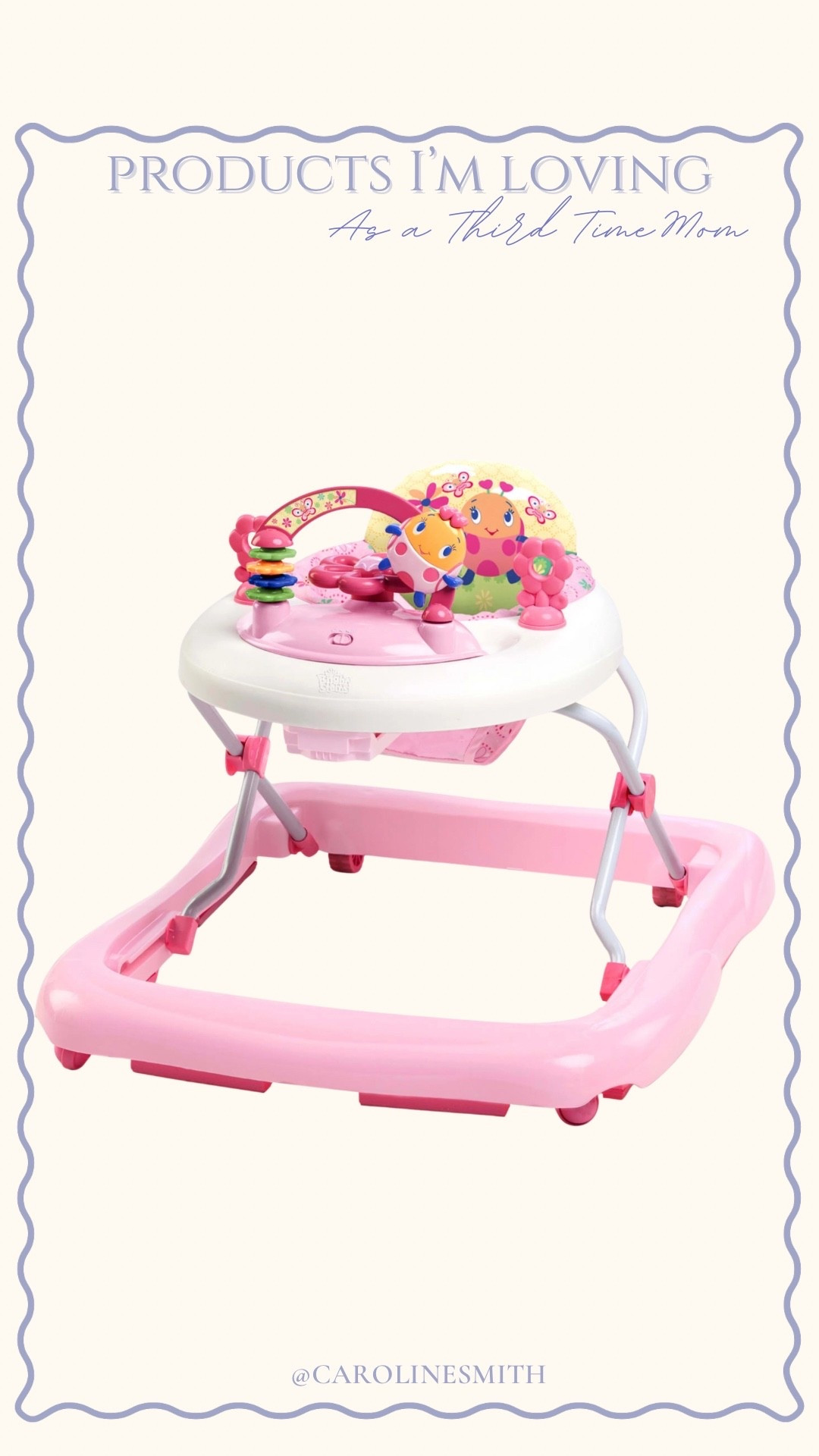 The walker im loving as a third time mom! I love that this one folds up, is petite, and works well for our space. Comes in big version also 


Baby essentials, mom to be, mama, baby, registry 

#LTKBaby #LTKmomlife #LTKKids