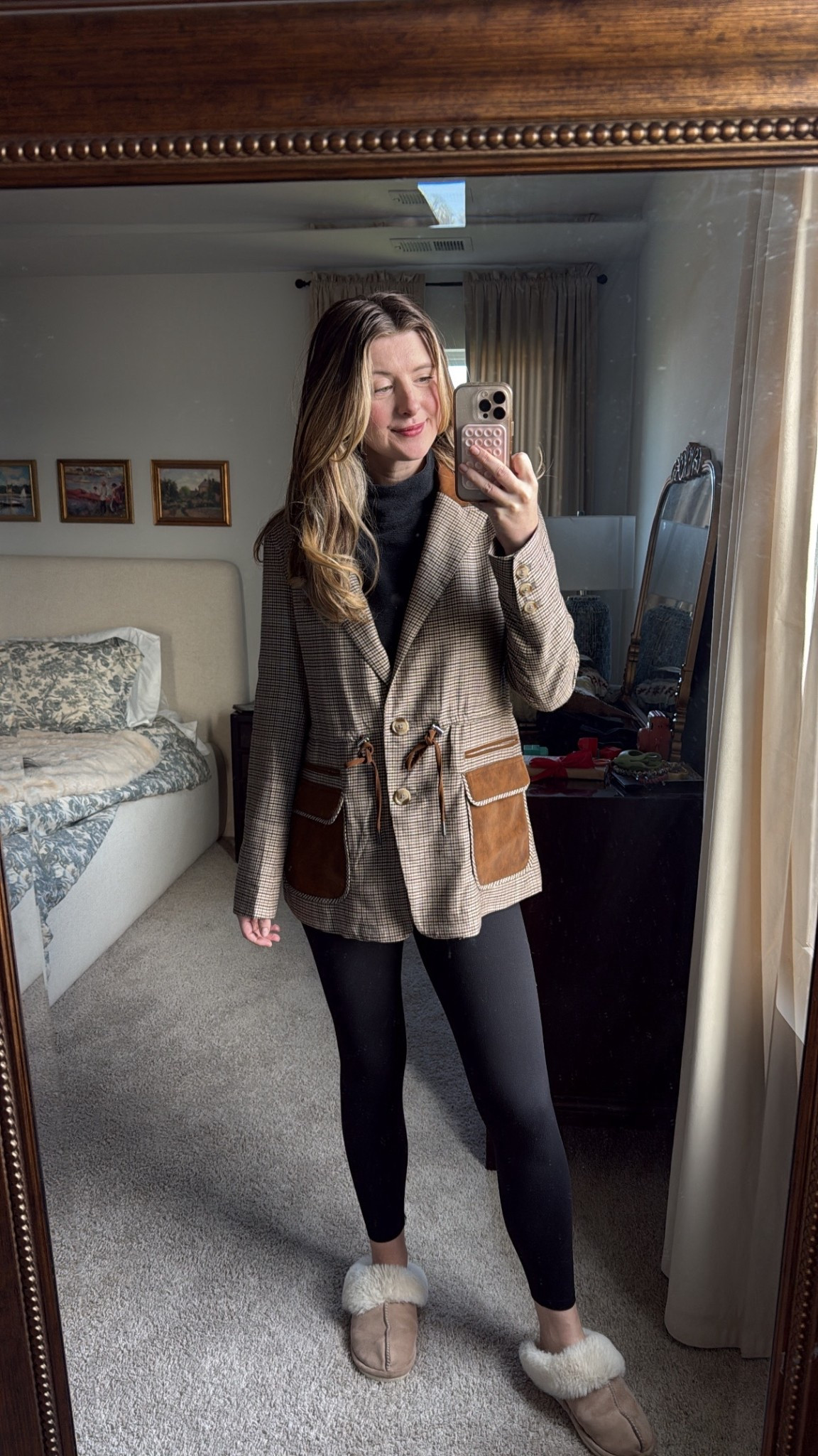 Anthropologie blazer 🤎 I’m wearing a Small and it’s a loose fit. It’s so cute and on sale! 

#anthropologie #blazer #ootd

#LTKGiftGuide #LTKootd #LTKHoliday