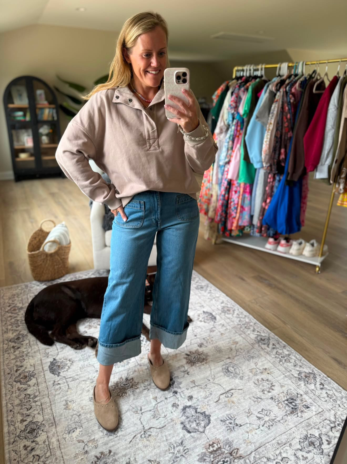Casual fall outfit

Amazon fashion denim jeans flats mom style fall fashion

#LTKgrwm #LTKootd #LTKmomlife
