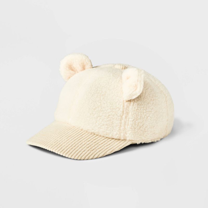 Toddler Boys' Bears Baseball Hat - Cat & Jack™ Off-White | Target