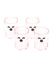 Set Of 4 Ghost Acrylic Glasses | Marshalls