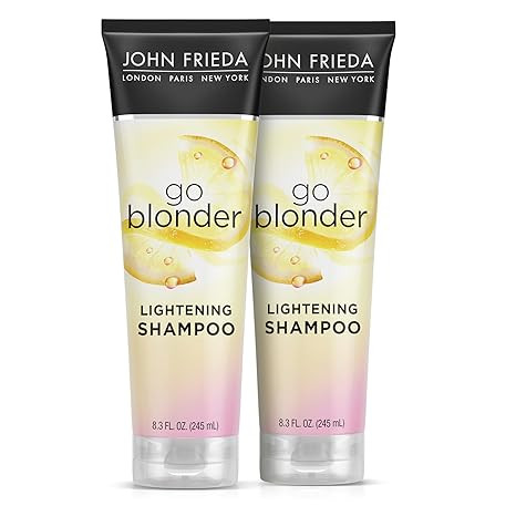 John Frieda Go Blonder Lightening Shampoo for Blonde Color-Treated Hair, Paraben Free, Phthalate ... | Amazon (US)