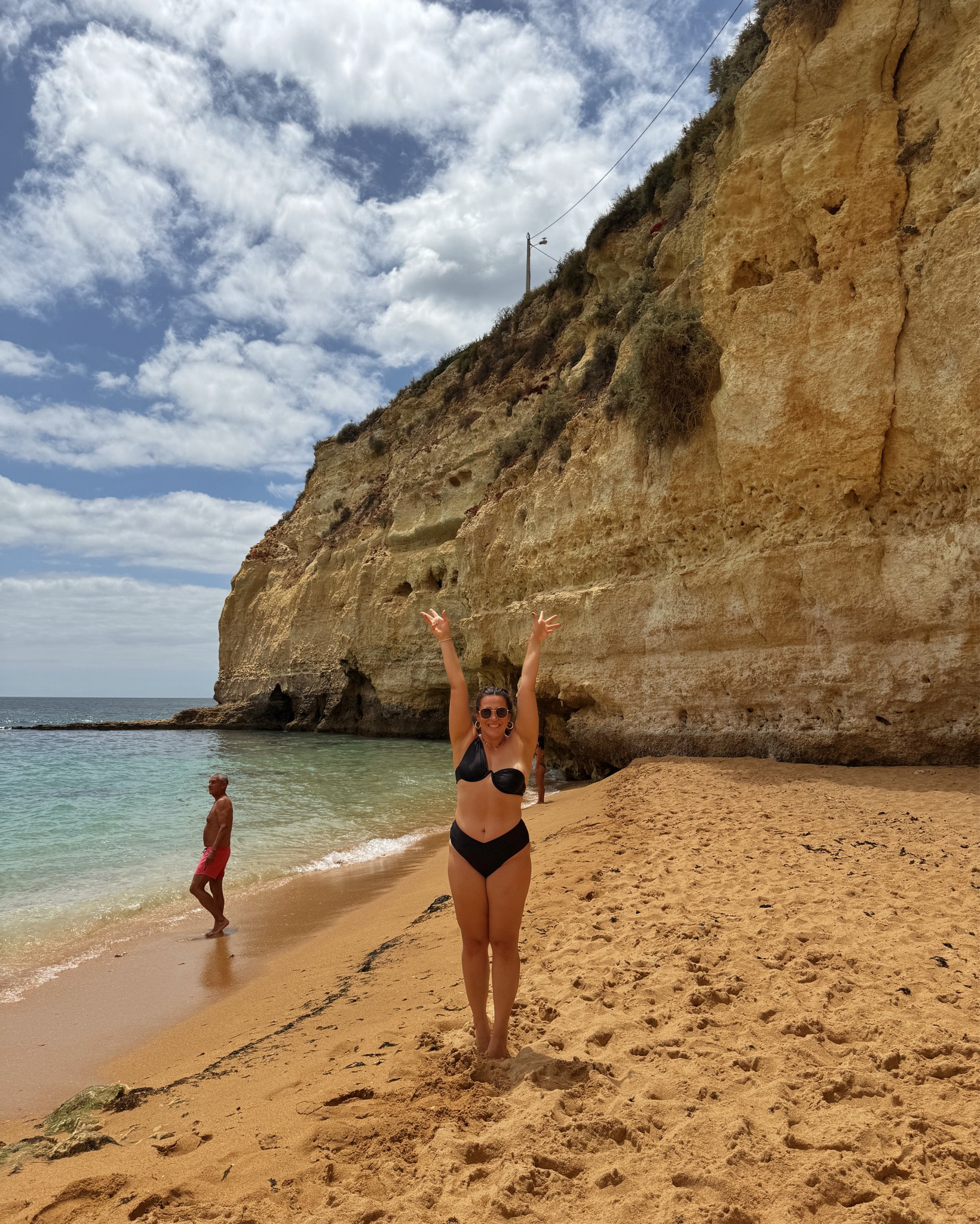 Bikinis I wore in Portugal. Wear the bikini mama. Size 10, midsize beach style. Size medium in all. 

#LTKTravel #LTKMidsize #LTKSwim