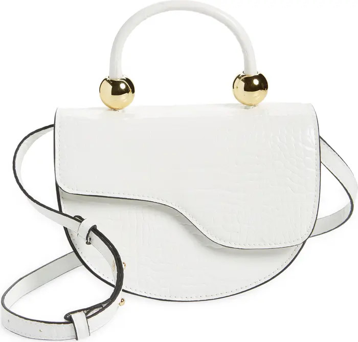 Topshop Cleo Croc Crossbody Bag | Nordstrom | Nordstrom