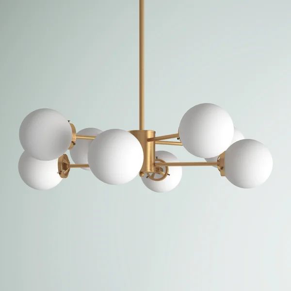 Millender 8 - Light Sputnik Modern Linear Chandelier | Wayfair North America