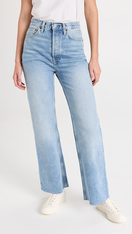 RE/DONE 70s Ultra High Rise Wide Leg Jeans | SHOPBOP | Shopbop