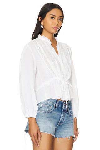 Best Of Me Blouse en Optic White | Revolve Clothing (Global)