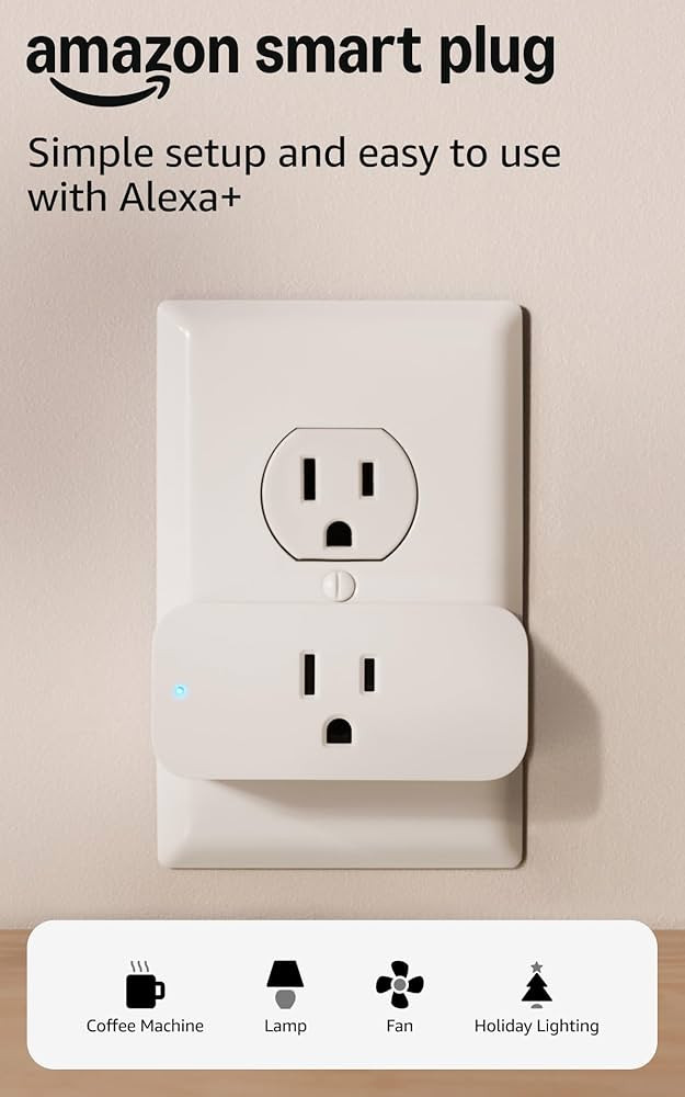 Amazon Smart Plug, Works with Alexa, Simple Setup, Endless Possibilities | Amazon (US)