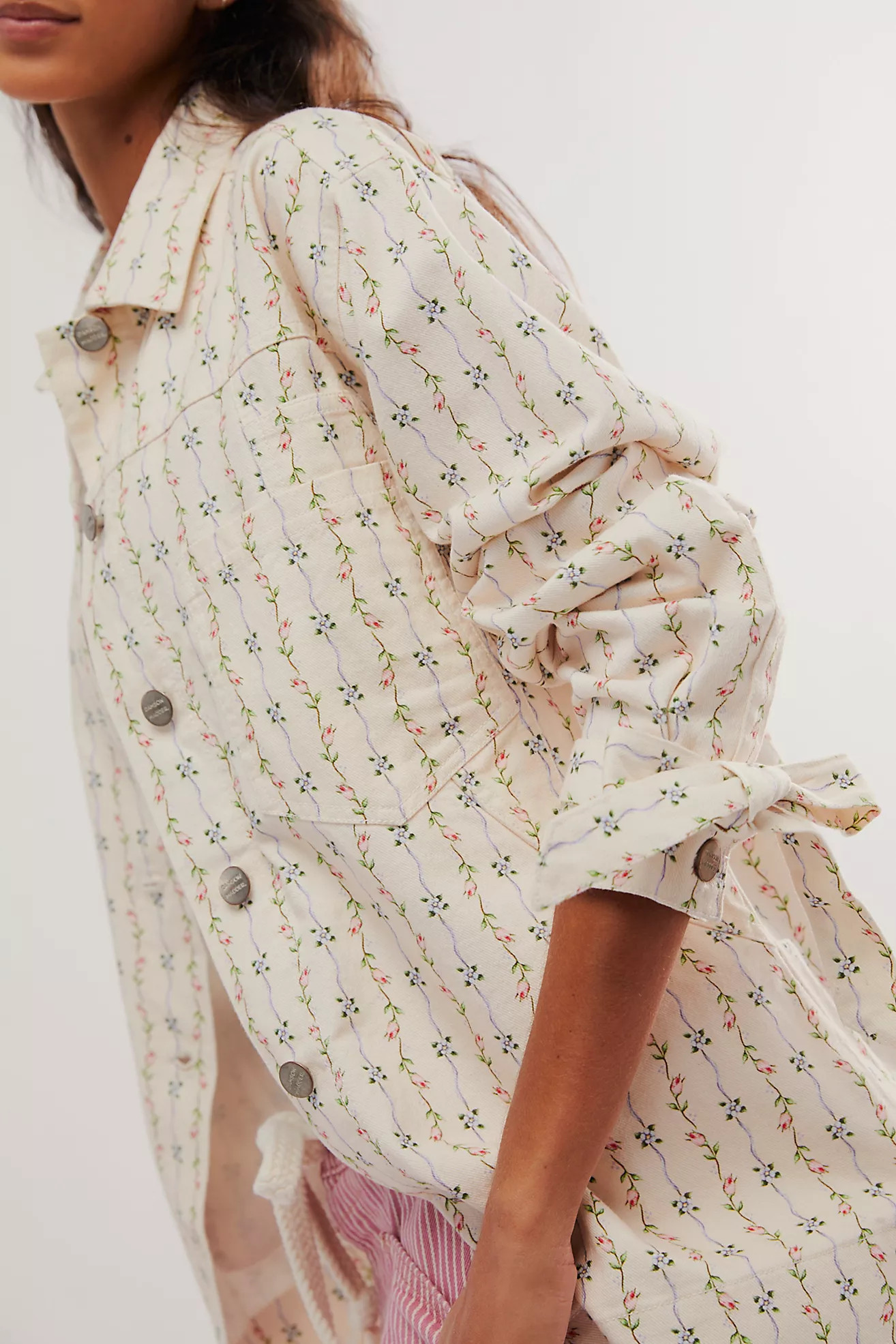 Damson Madder Goodnature Denim Jacket | Free People (Global - UK&FR Excluded)