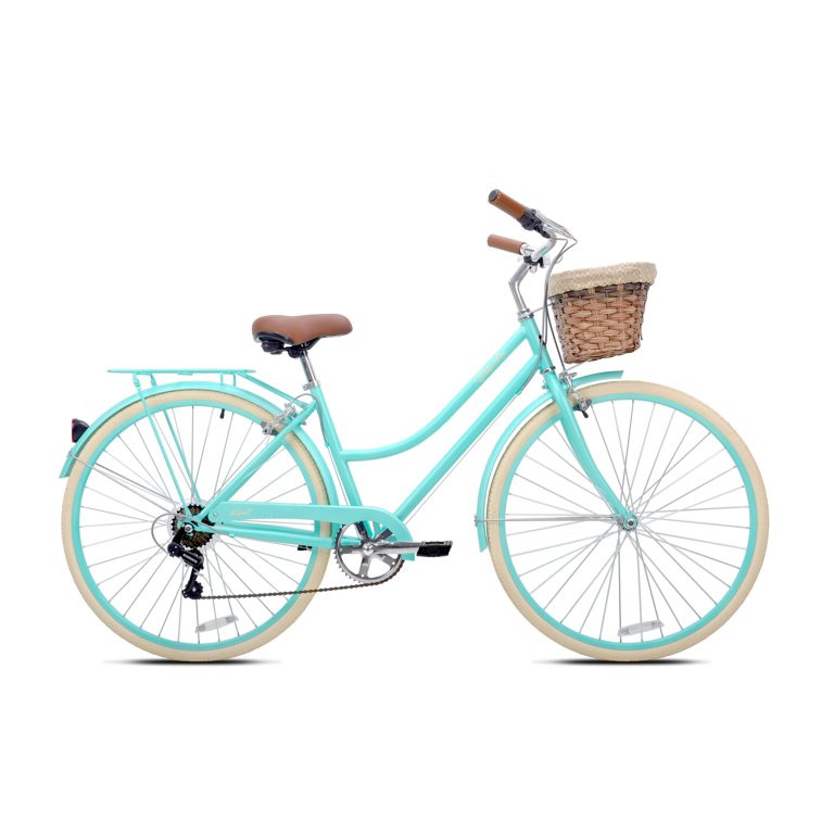 Kent Bicycles 700c Belle Aire Women's Cruiser Bike, Aqua | Walmart (US)