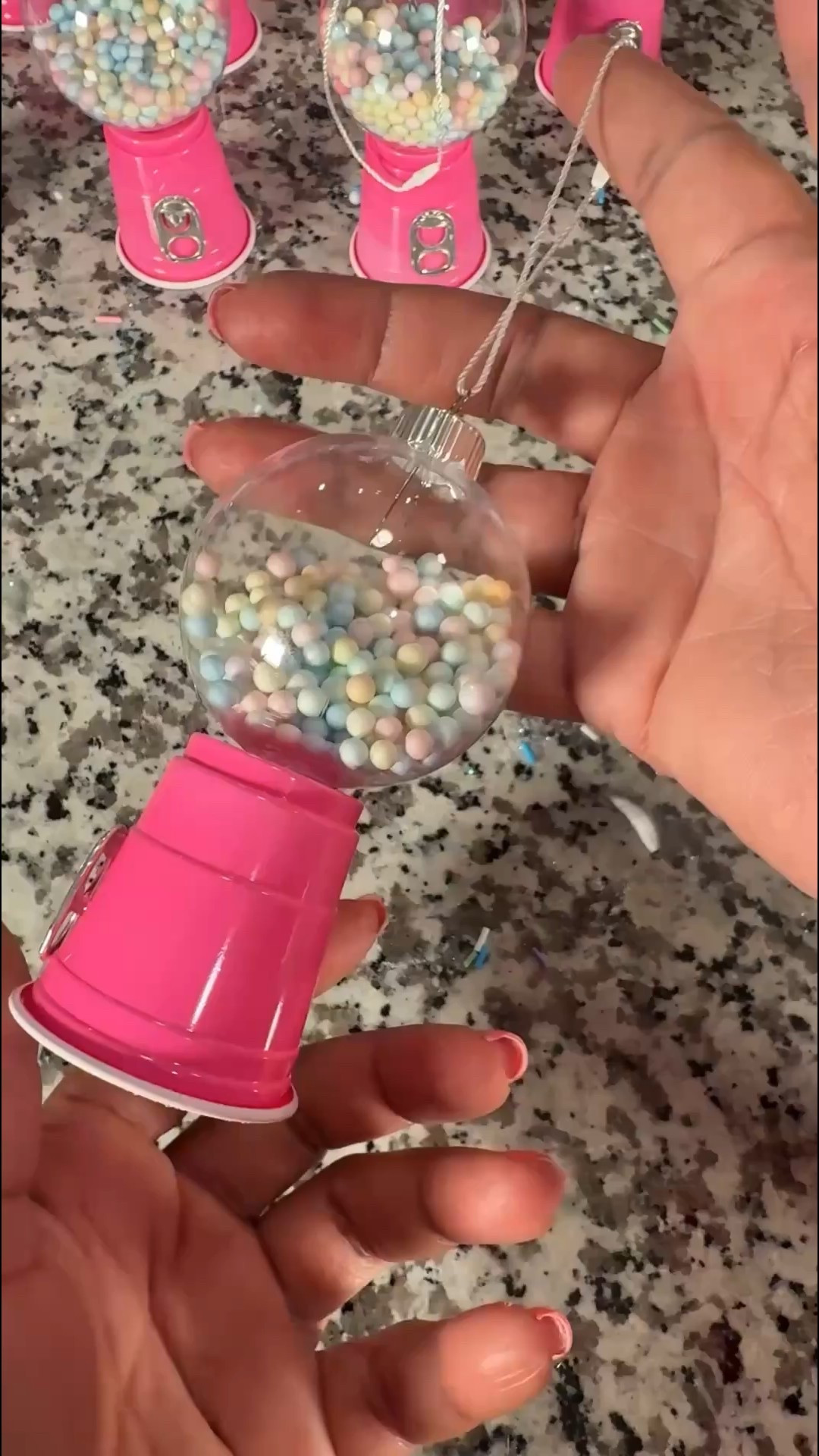 Candyland Gumball Ornament 