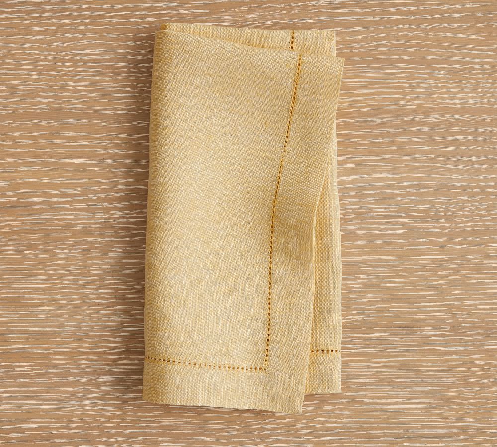 Belgian Linen Napkins - Set of 12 | Pottery Barn (US)