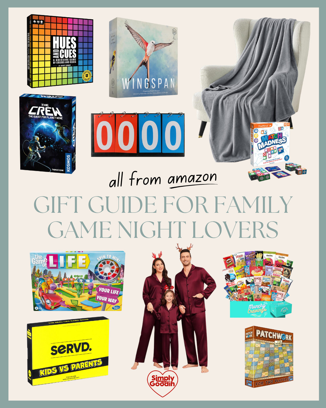 Family movie + game night incoming! Nothing fancy, just good snacks, cozy blankets, and a few fun finds that make staying in way better than going out.

These Amazon favorites are our go-tos for easy family nights — think popcorn makers, soft throw blankets, matching PJs, and board games everyone actually agrees on (miracle, right?).

Shop all my family movie night must-haves, game night favorites, and Amazon home finds linked in my LTK 🤍 

 #LTKcanada #LTKfall #LTKwinter