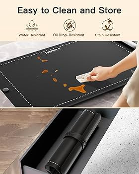 Food Warming Mat, Upgraded Graphene Full Surface Heating Foldable Heater Food Pad, Compact Silico... | Amazon (US)