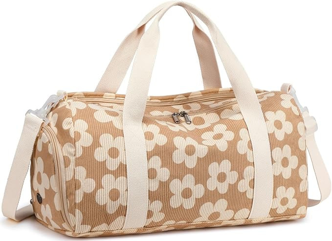 BLUBOON Duffle Bag Girls Kids Cute Gym Bag with Shoes Compartment & Wet Separation Waterproof Spo... | Amazon (US)