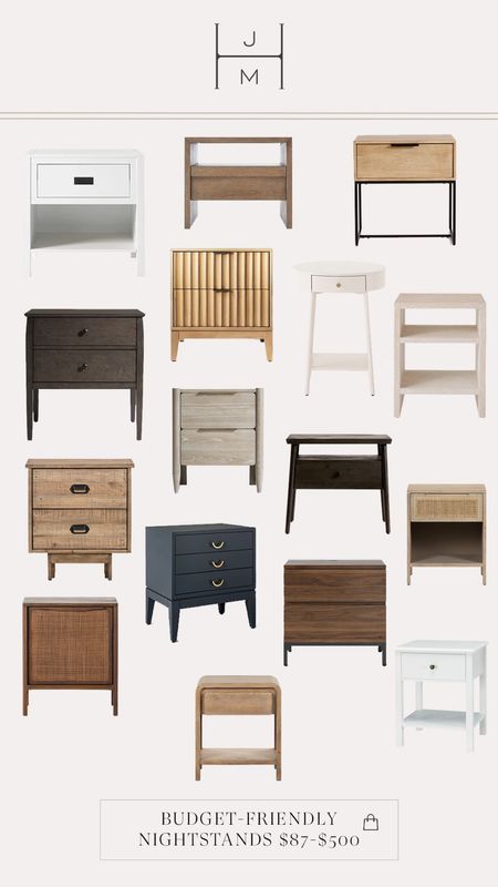 Budget friendly nightstands that don’t look cheap! Prices ranging from $87-$500. 

#LTKsalealert #LTKunder100 #LTKhome