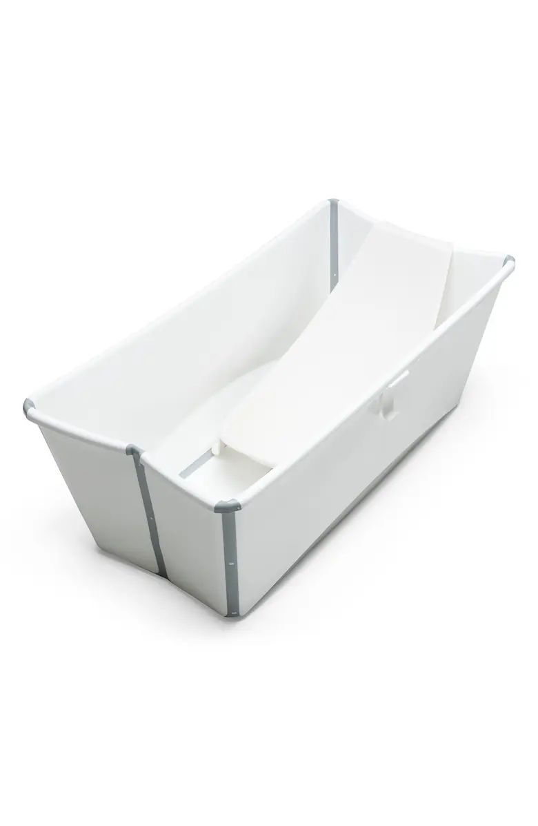 Flexi Bath® Foldable Baby Bath Tub with Temperature Plug & Infant Insert | Nordstrom