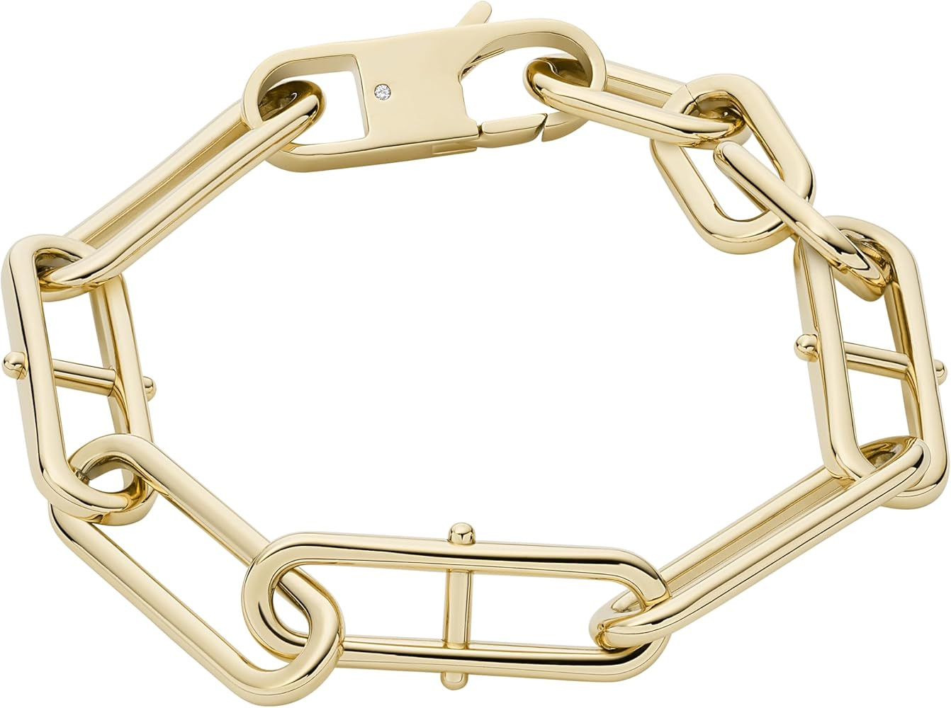 Fossil - Pulsera de cadena de acero inoxidable para mujer | Amazon (US)