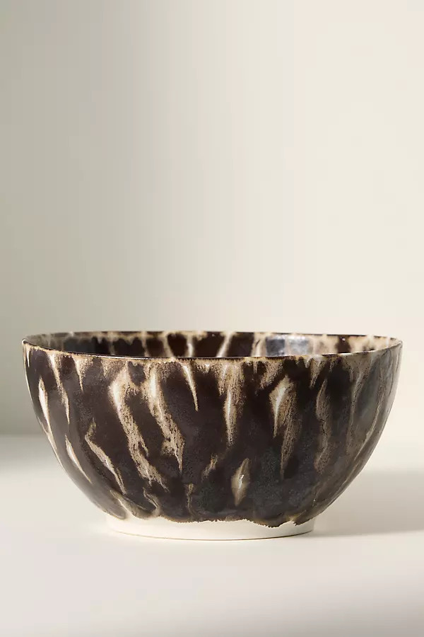 Malta Portuguese Fine Stoneware Large Serve Bowl | Anthropologie (US)