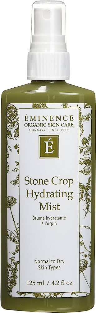 Eminence Organic Skincare Stone Crop Hydrating Mist, 4.2 Ounce | Amazon (US)