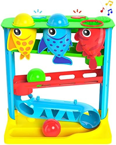 Move2Play, Feed The Fish | 30+ Fin-Tastic Songs & Phrases | Baby & Toddler Musical Toy | First Bi... | Amazon (US)