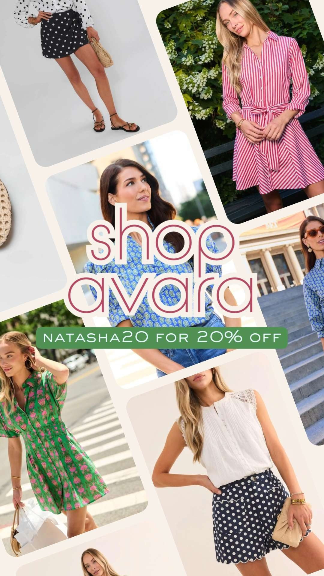 New arrivals are here, and they're too good to pass up. 🌸✨

From easy everyday dresses to effortless summer staples, Avara has everything you need to refresh your wardrobe.

Don't forget to use code NATASHA20 for 20% off your order! 💕 

 #LTKootd #LTKOver40 #LTKSaleAlert