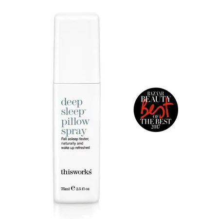 ThisWorks Deep Sleep Pillow Spray, 75ml - Natural Sleep Aid with Essential Oils of Lavender, Vetiver | Walmart (US)