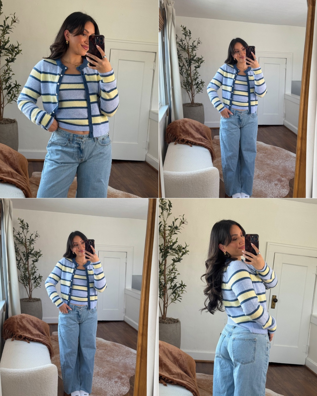 Low rise ultra loose denim jeans I love!

On extra sale with code “DENIMAF”
Im in a 27 short
Small in striped tops

#LTKPetite #LTKootd #LTKSaleAlert