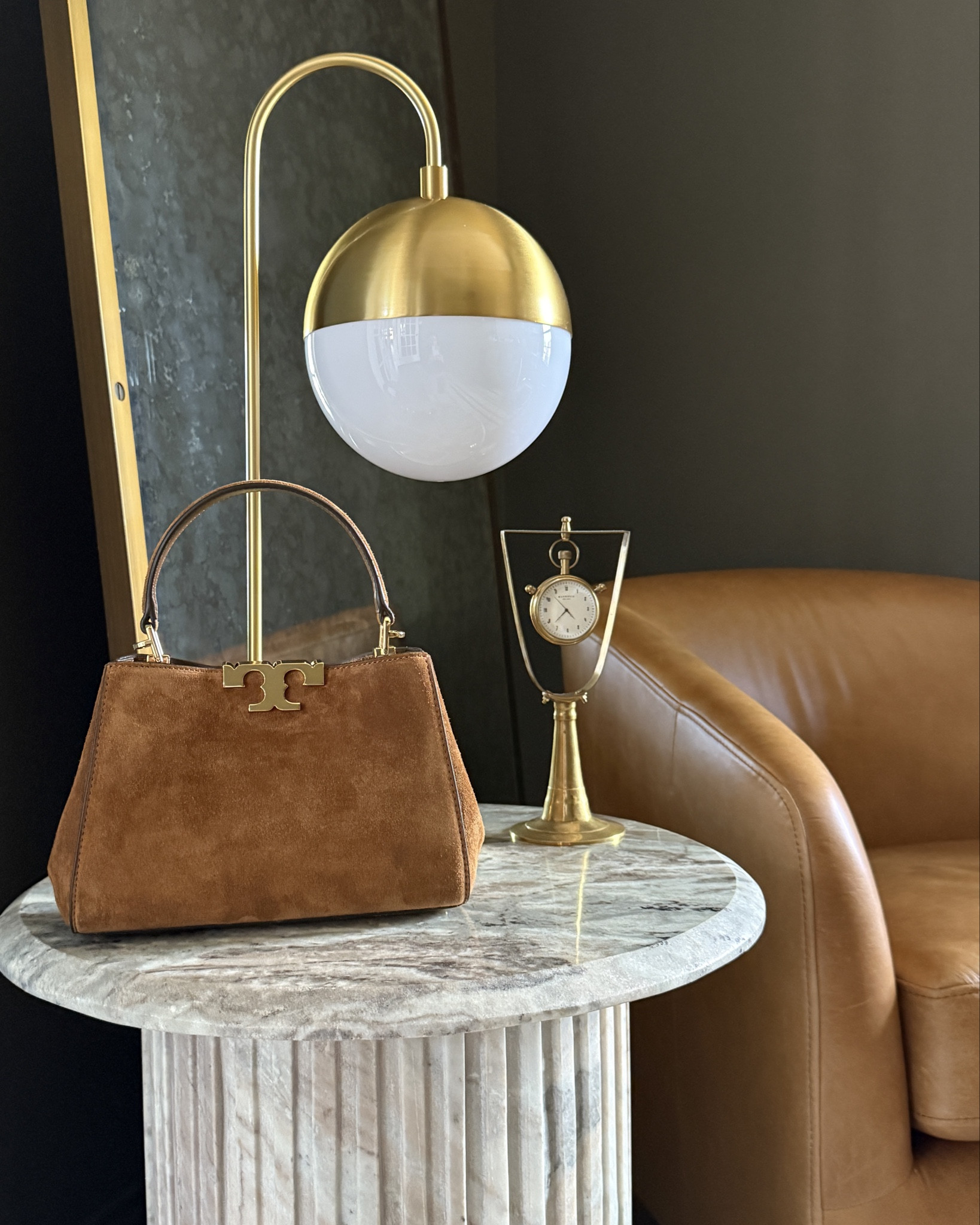 Went shopping with my mom this morning and found the cutest little handbags 🤎 This suede mini bag came home with me — the shape, the size, everything about it feels perfect for fall. I also spotted this gorgeous leather bag that looks so designer but for way less! Such beautiful quality, I might have to go back for it 👀

fall handbags, suede purse, mini bag, affordable handbags, designer look for less, real leather bag, fall fashion, accessories under $100, everyday handbag, neutral handbag

#LTKHoliday #LTKSeasonal #LTKGiftGuide