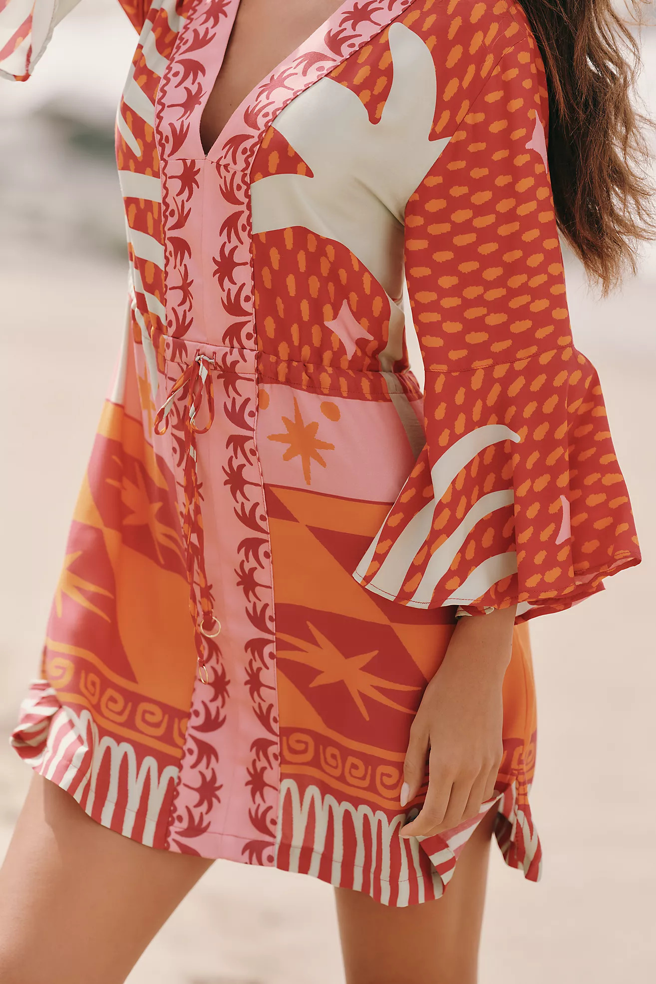 Maaji Funky Palms Enjoyable Kaftan | Anthropologie (US)