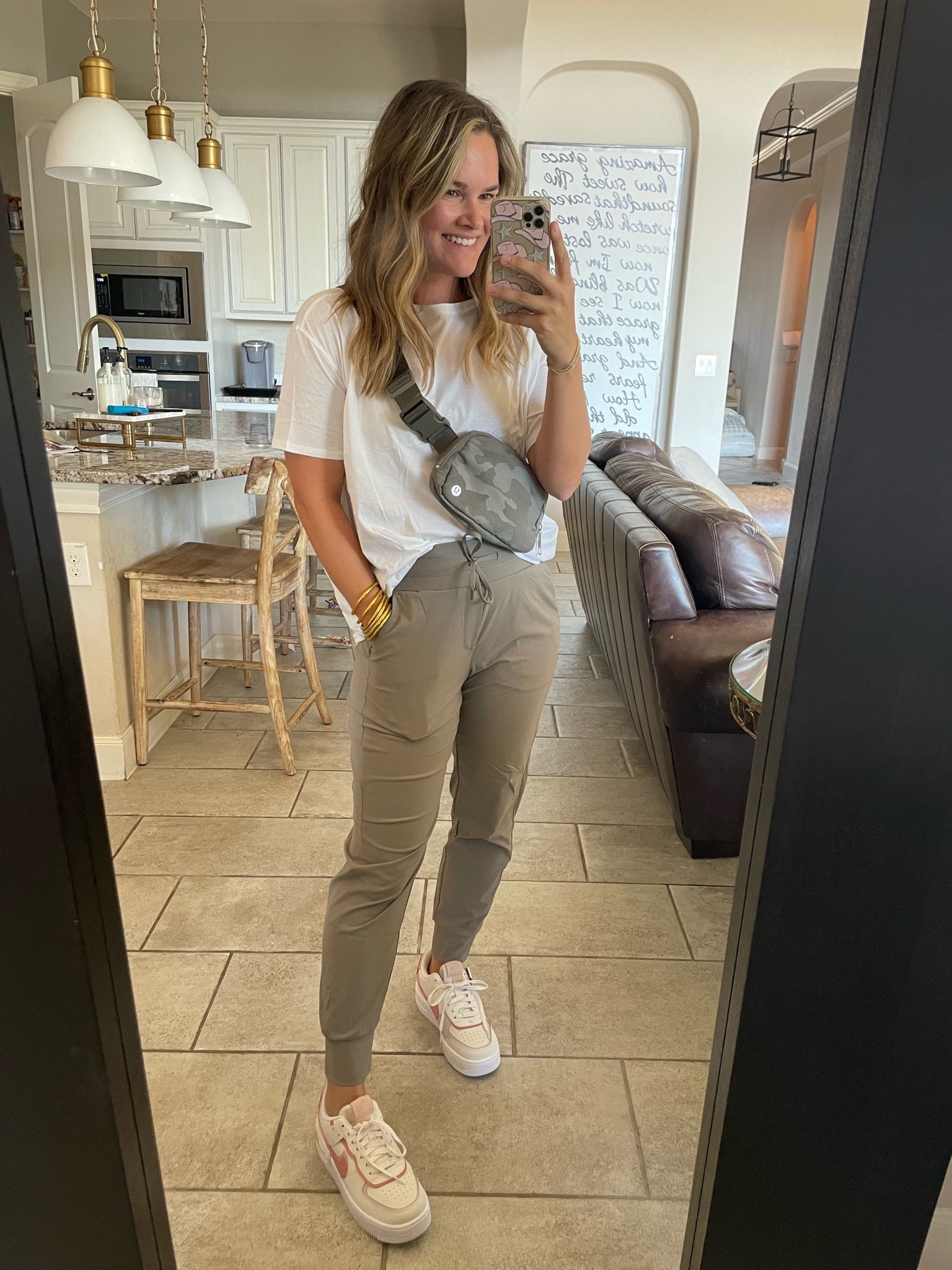 Amazon finds joggers, tee true sizing #casualoutfit #casualfashion #joggers #amazon #amazonfinds #amazonfashion 

#LTKfindsunder50 #LTKsalealert #LTKfitness