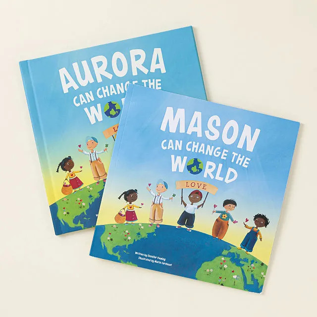 Personalized I Can Change the World Book | UncommonGoods