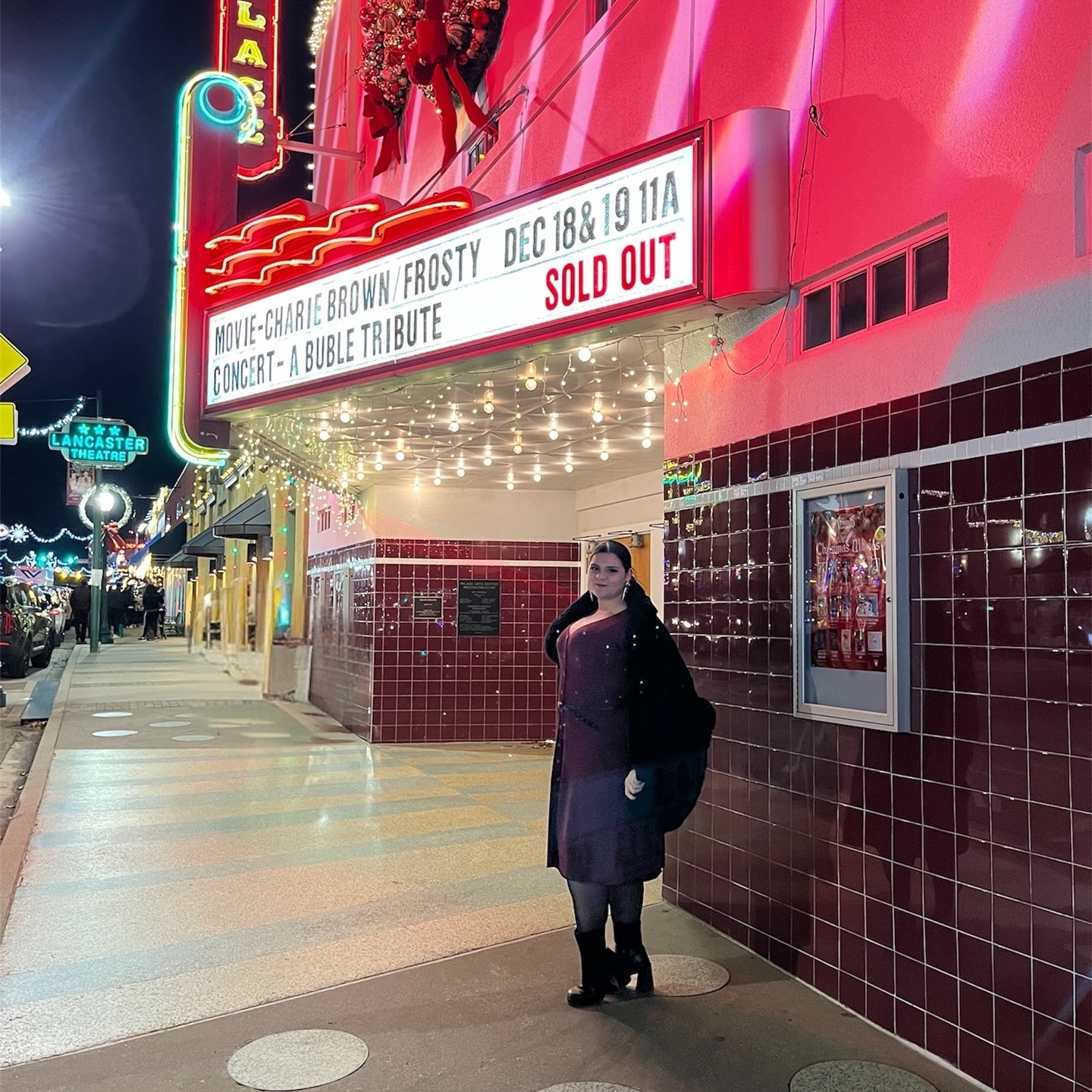 🎄 A little luxe, a little festive, and a whole lot of magic ✨
#ootd
 #GrapevineTX #ChristmasCapitalofTX

#LTKHoliday #LTKootd #LTKSeasonal