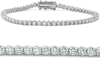 4 Carat TW Round Cut Diamond Tennis Bracelet 14k Gold Lab Grown | Nordstrom