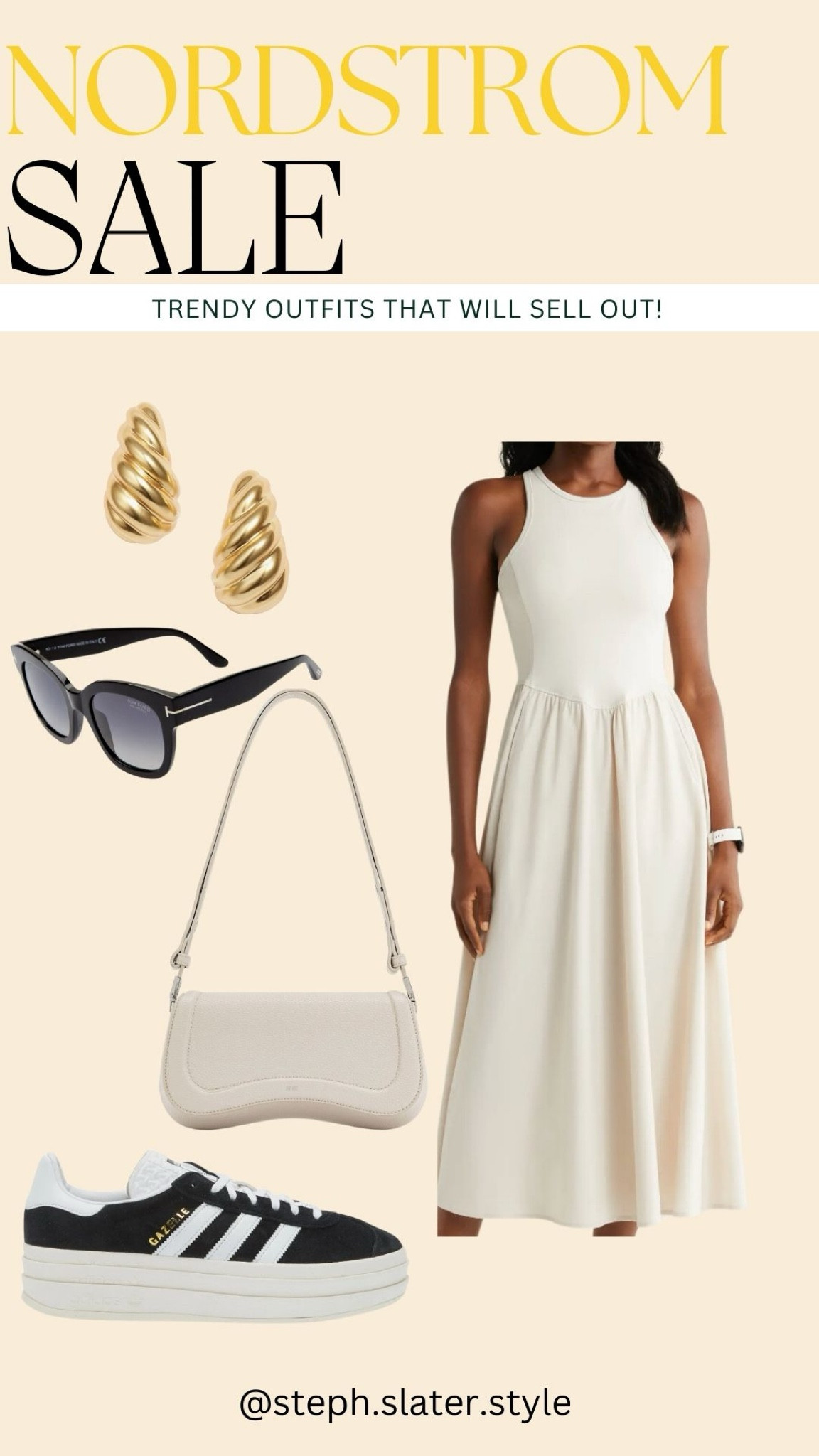 Nordstrom sale outfit that will sell out quick! Love this dress for summer and fall 

#LTKSaleAlert #LTKxNSale #LTKSummerSales