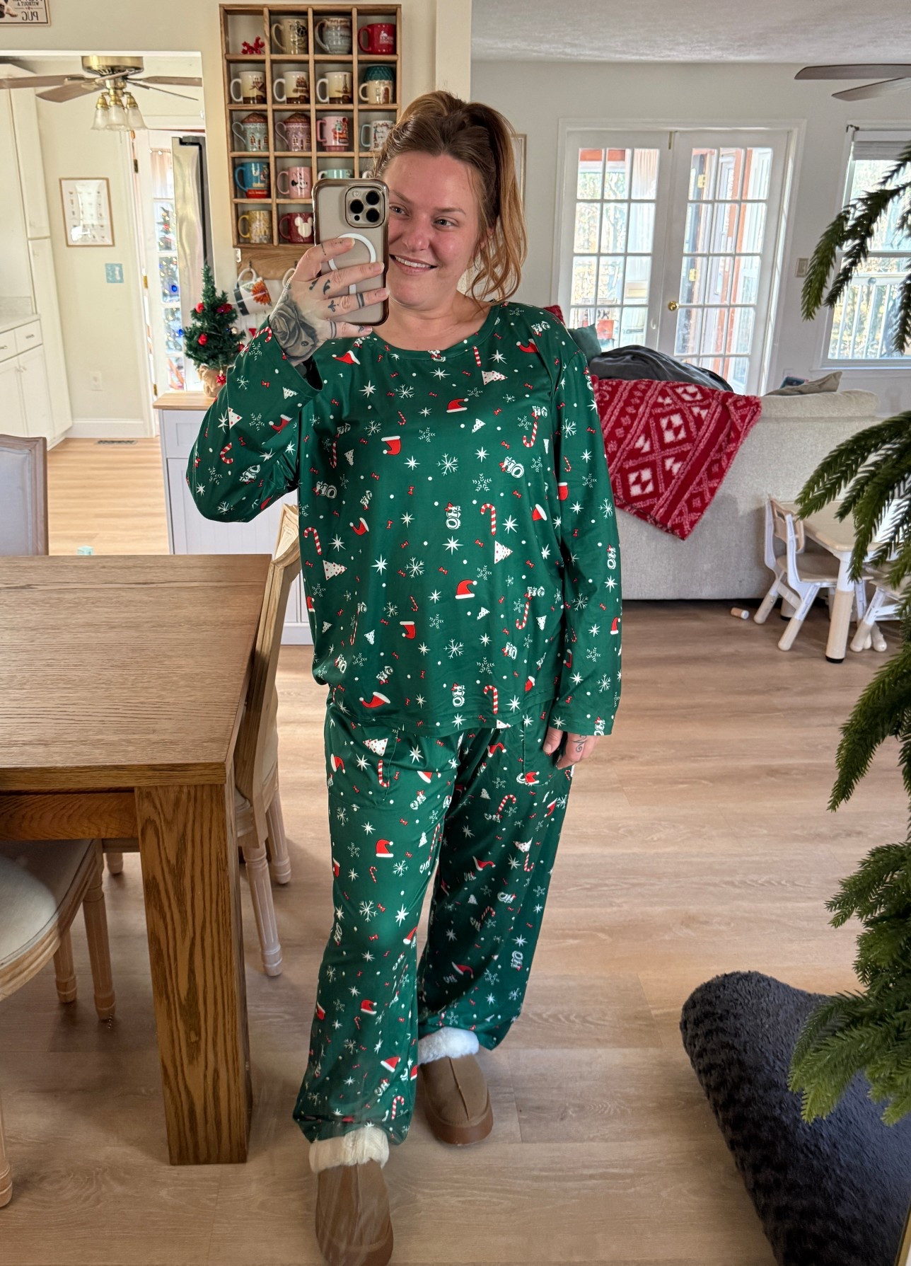Love this Christmas sleepwear set from Amazon- comes in a pack of 2! Perfect for last minute family matching sets or something cozy to wear by the tree ❤️

#LTKFindsUnder50 #LTKSeasonal #LTKMidsize