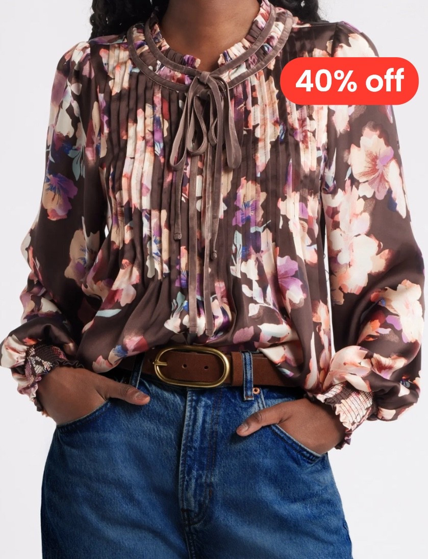 Floral top (wear this spring!)

#LTKSaleAlert #LTKFindsUnder100 #LTKSeasonal