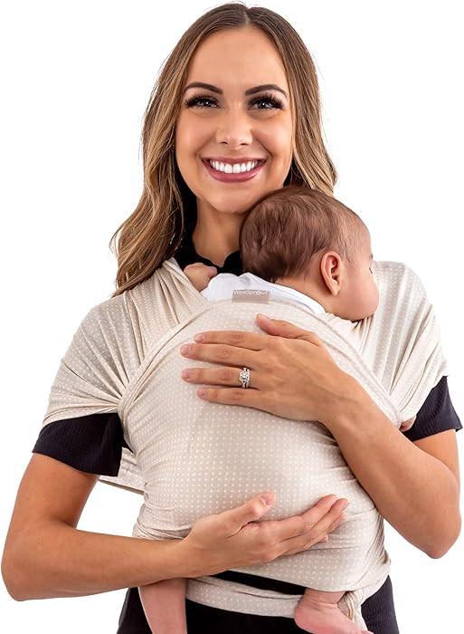 WeeSprout Baby Wraps Carrier - Perfect Child Sling for Newborn and Infant, Enhances Bonding, Soft... | Amazon (US)