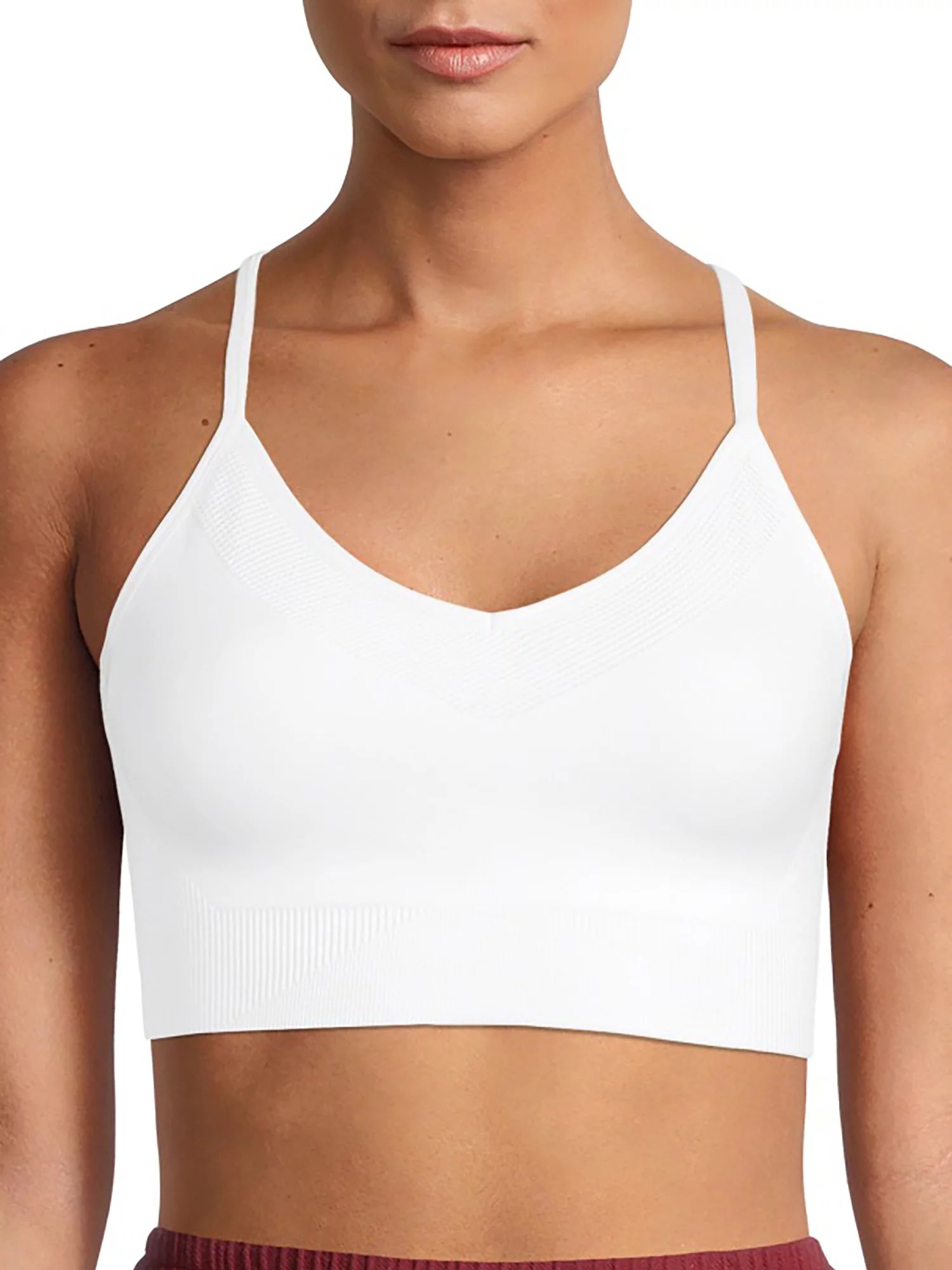 Avia Women’s Low Support Seamless Pullover Strappy Back Sports Bra | Walmart (US)