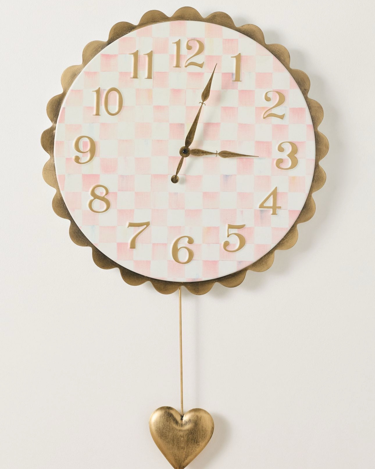 MacKenzie-Childs Check Heart 
Pendant Wall Clock
😱😱😱😱
It’s perfect and an absolute must 