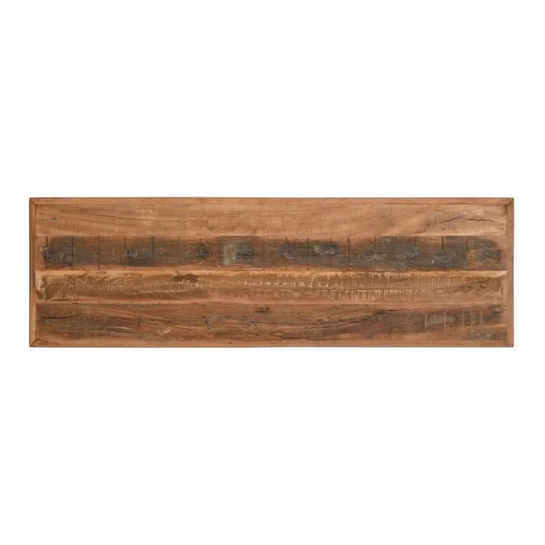 Reston 48" Reclaimed Solid Wood Rustic Distressed Dining Bench | Walmart (US)