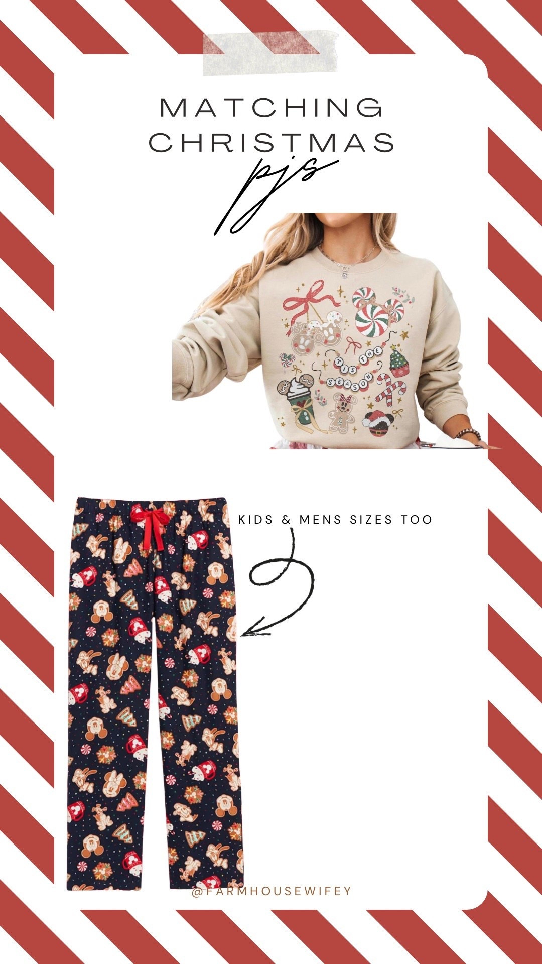 Heading to Disney for Christmas or just love the little mouse. The cutest matching pajamas for girls night or family  

#LTKStyleTip #LTKSeasonal #LTKHoliday
