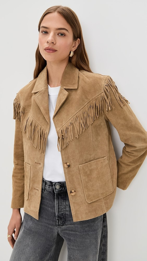 Herbal Therapy Suede Jacket | Shopbop