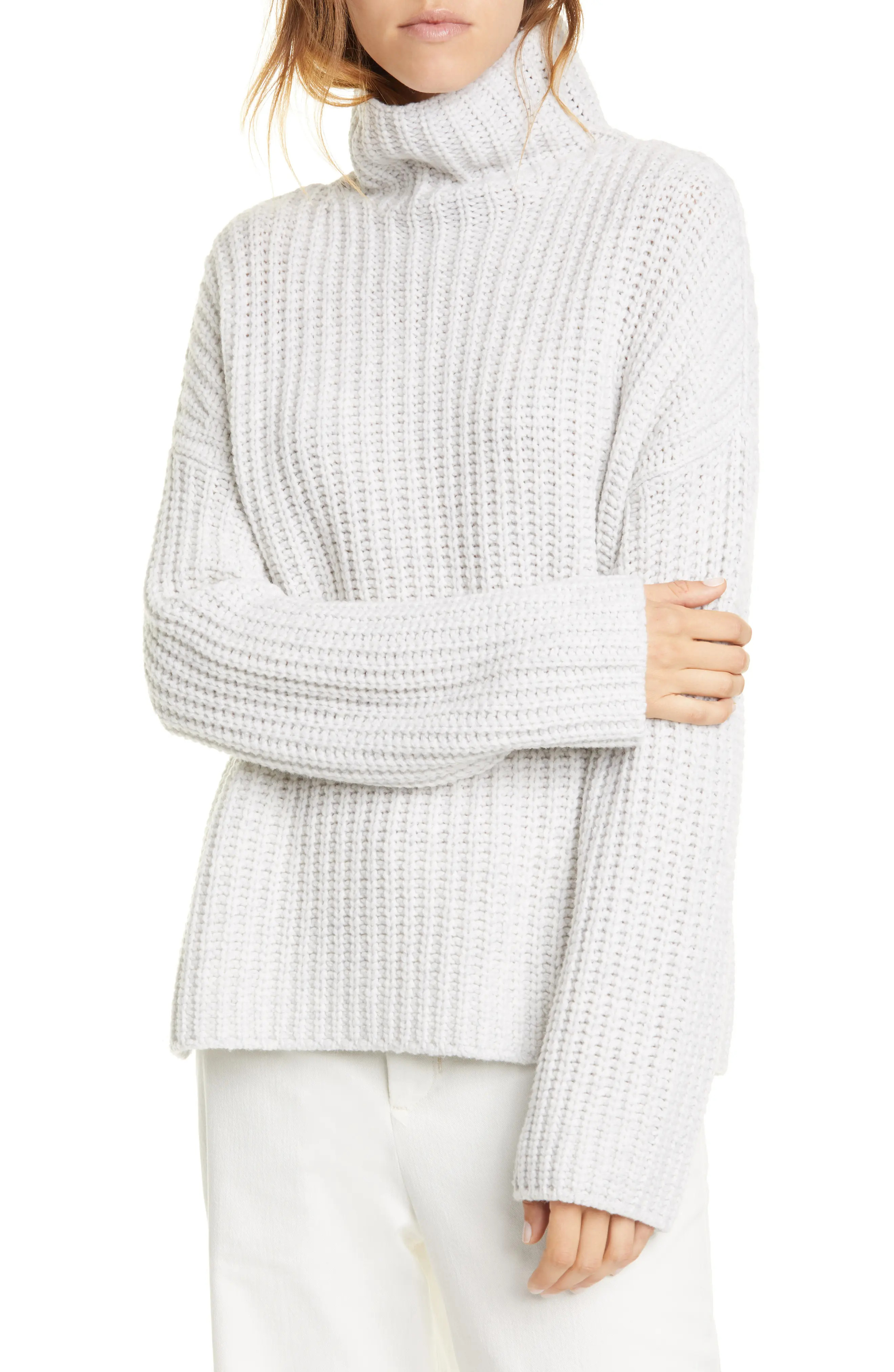 Vince Lofty Wool Blend Funnel Neck Sweater at Nordstrom Rack | Nordstrom Rack