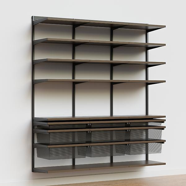 Decor+ by Elfa 6' Reach In Pantry | The Container Store