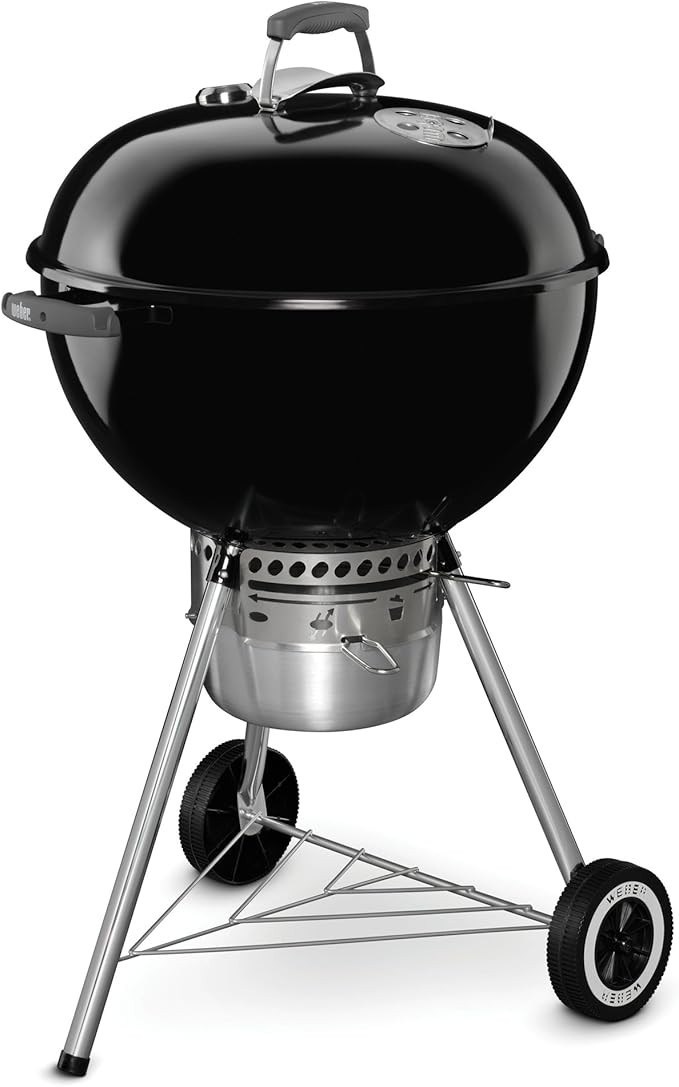 Weber Original Kettle Premium Charcoal Grill, 22-Inch, Black | Amazon (US)