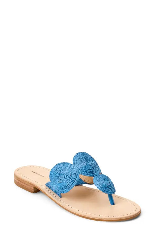 Jack Rogers Margo Sandal in Salt Water Blue at Nordstrom, Size 9.5 | Nordstrom