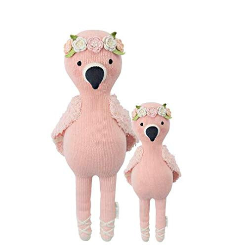 CUDDLE + KIND Penelope The Flamingo Little 13" Hand-Knit Doll – 1 Doll = 10 Meals, Fair Trade, ... | Amazon (US)