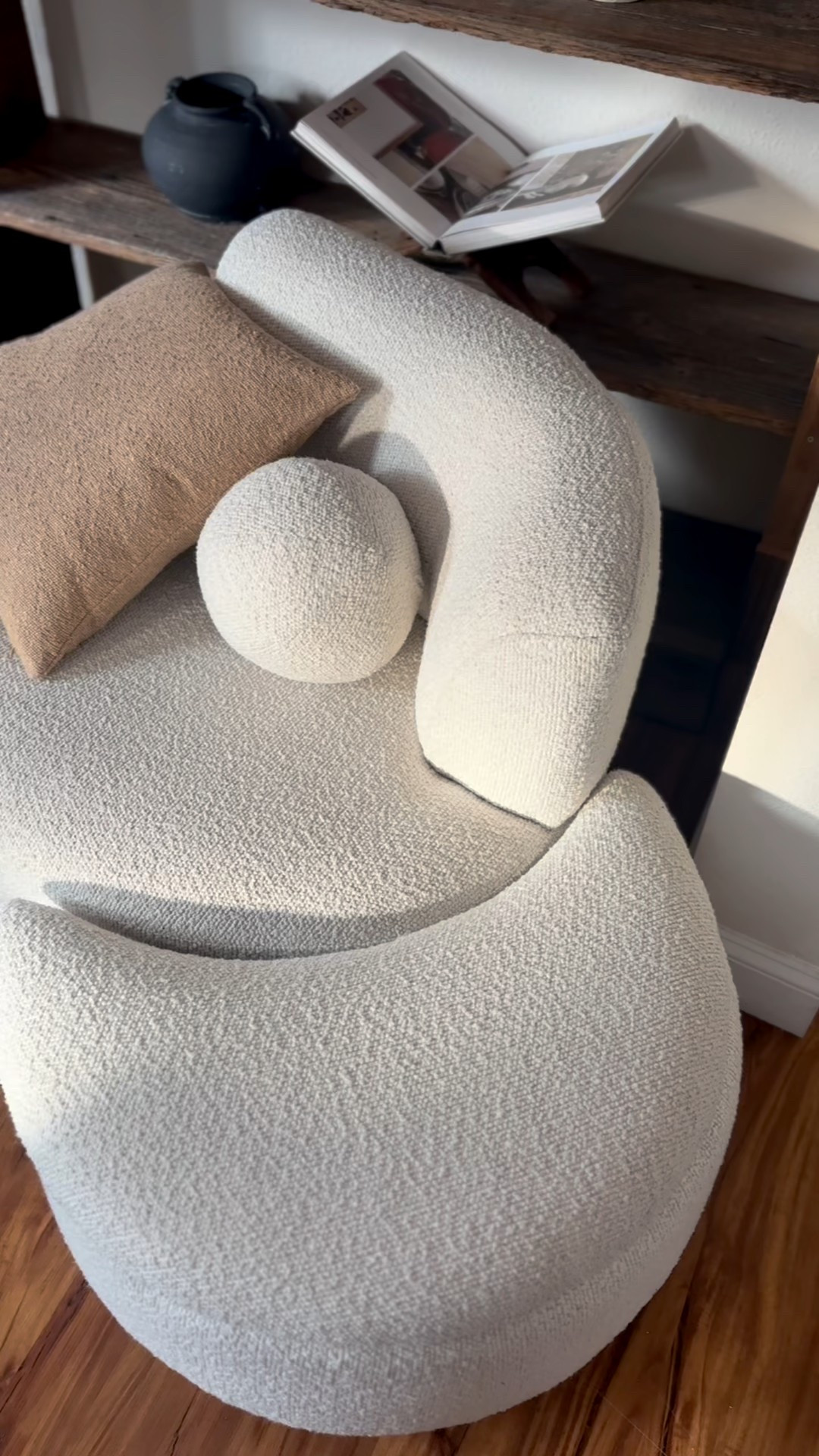 Everybody needs a comfy cozy chair in a corner somewhere!

This boucle fabric is beautiful and durable! The light color doesn’t scare me with kids because the boucle has texture and a woven blended look to it.

I linked more cozy chair options below! ↓

Oversized chair, accent chair, chair for reading, cozy chair, boucle chair, living room chair, bedroom chair, family room chairs, cozy home

#LTKmomlife #LTKHome #LTKmorningroutine