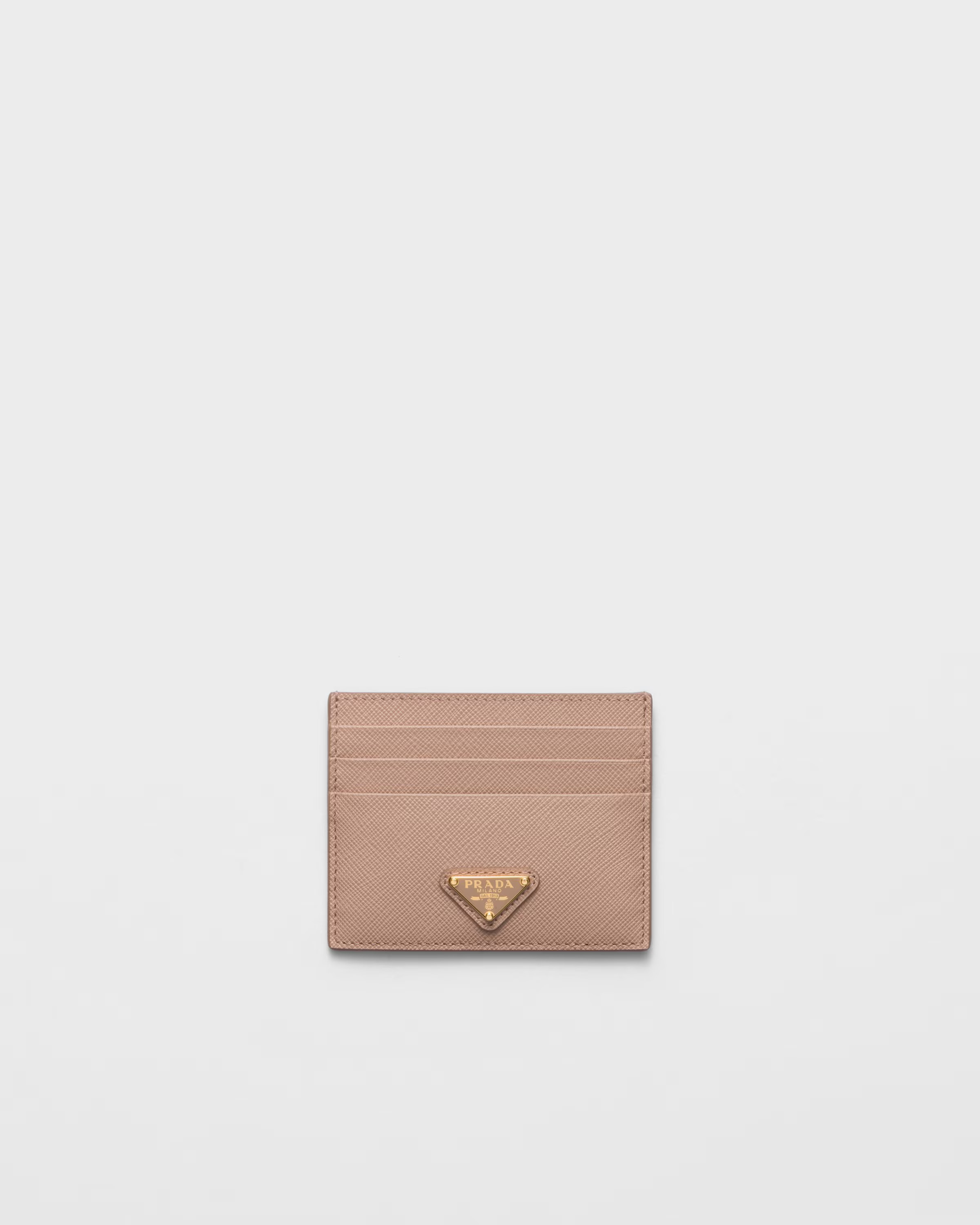 Saffiano Leather Card Holder | Prada US